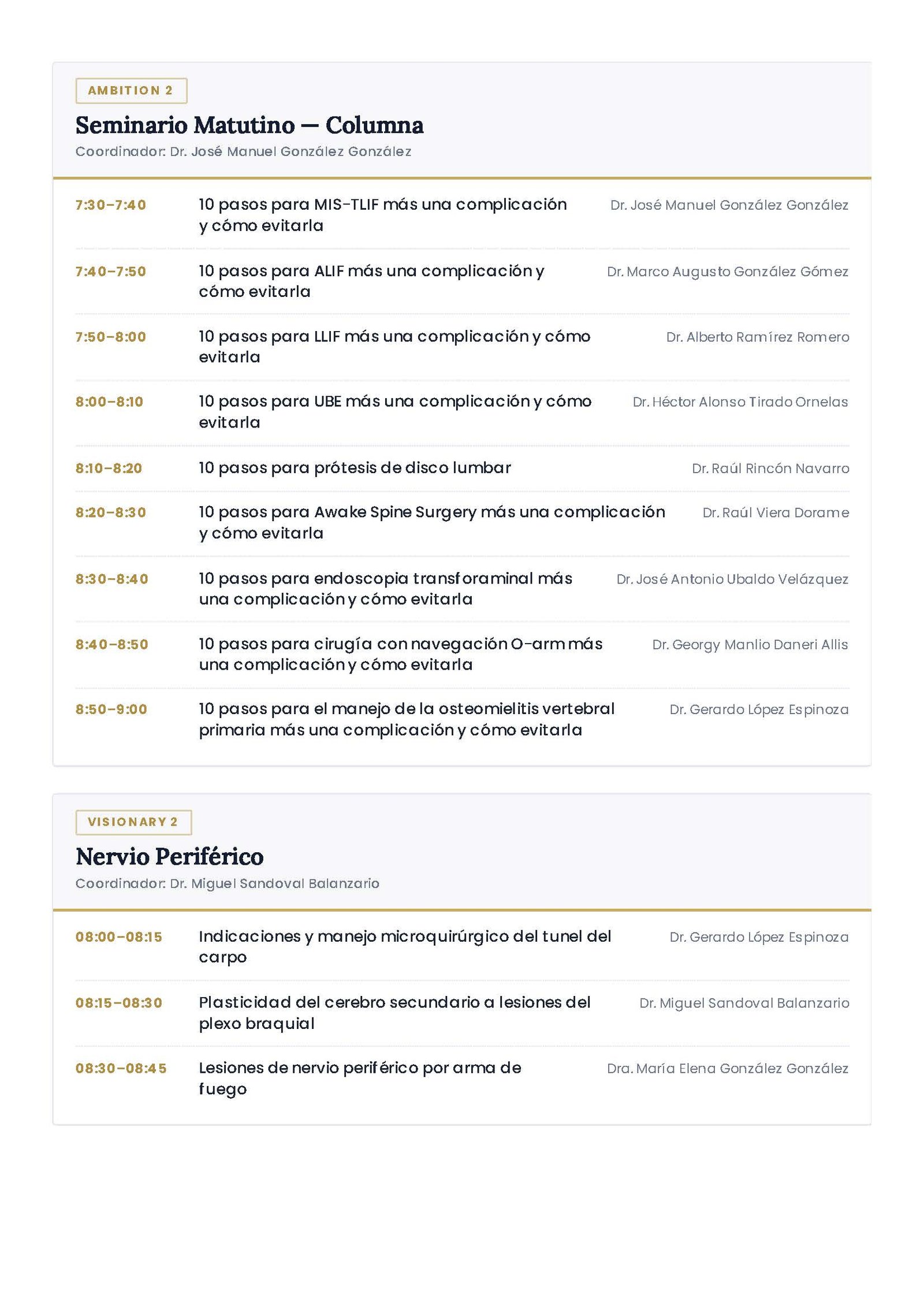 Programa Página 18